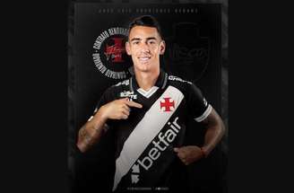 Puma Rodríguez em ação com a camisa do Vasco na última temporada –