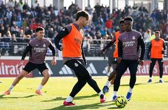 Real Madrid fez treino aberto ao seu torcedor nesta terça –