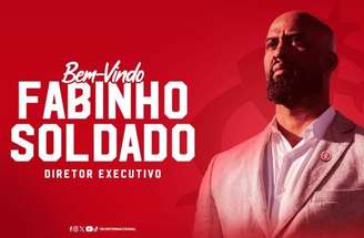 Fabinho Soldado é o novo diretor executivo do Inter –