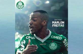 Marlon Freitas chega ao Palmeiras após três anos no Botafogo –