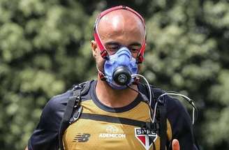 André Silva se recupera de lesão no joelho – Foto Erico Leonan/São Paulo FC