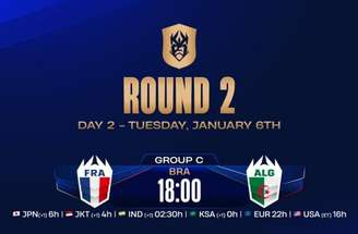 Os jogos desta terça-feira nesta Kings League Nations –