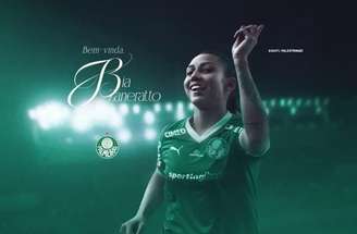 Bia Zaneratto é chamada de “Imperatriz” pela torcida do Verdão –