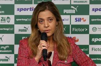 Leila Pereira garantiu tranquilidade aos profissionais do Palmeiras durante a apresentação de Marlon Freitas –
