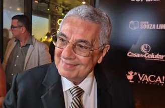 Rubens Lopes antes da cerimônia do lançamento do Campeonato Carioca 2026 –