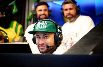 Neymar esteve presente na vitória do Brasil contra o Catar na Kings League Nations –