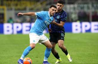 Momento do gol marcado por Dimarco –