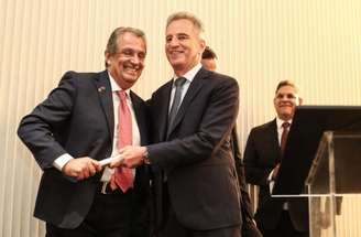 Luiz Eduardo Baptista, o Bap, presidente do Flamengo –