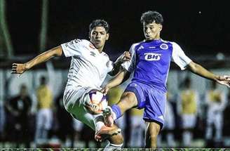 Jogadores do Santos bem que tentaram, mas estão eliminados da Copa São Paulo de Futebol Júnior – Foto – Reprodução / Instagram