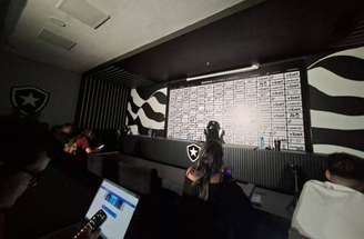 Constrangedor: luz cai durante coletiva do técnico do Botafogo –