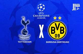 Solanke (Tottenham) e Jobe Bellingham (Dortmund) finalizam os trabalhos para o jogo decisivo deste terça-feira,pela Champions. Fotos: Divulgação / Tottenham Hotspur / Borussia Dortmund