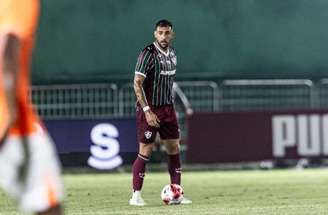 Serna comemora gol pelo Fluminense –