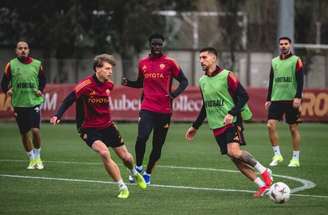 Roma treina visando confronto contra o Milan, no domingo (25/1) –
