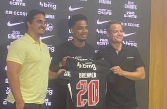 Brenner vai vestir a camisa 20 no Vasco –