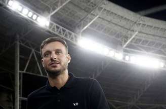 Danilo e Monroto comemoram gol do Botafogo –