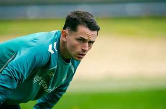 Treinamento do Atlético de Madrid antes da partida em Sevilha –