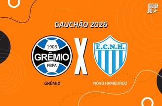 Luís Castro e os jogadores do Grêmio – LUCAS UEBEL/GREMIO