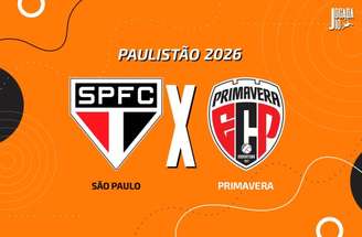 São Paulo faz jogo decisivo contra o Primavera, pelo Paulistão –