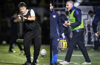 Com passagens pela Seleção, Diniz e Tite: trabalhos bem abaixo do esperado – Fotos: Matheus Lima/Vasco e Gustavo Aleixo/Cruzeiro