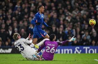 João Pedro marcou o primeiro gol do Chelsea contra o Fulham –