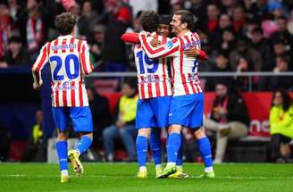 Momento do gol marcado por Griezmann no Metropolitano –