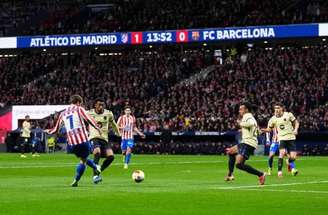 Atlético de Madrid venceu o Barcelona por 4 a 0 – (Photo by Angel Martinez/Getty Images)