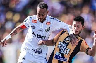 Gabigol marcou na vitória do Santos sobre o Novorizontino –