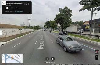 Trecho da Avenida dos Bandeirantes. Foto ilustrativa.