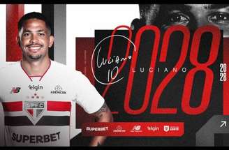 São Paulo renova contrato com Luciano –