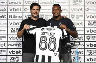 Ex-Grêmio, Edenílson é apresentado pelo Botafogo –