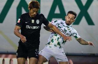 Técnico Rui Borges muito animado coma  vitória de fora de casa, que deixa o Sporting muito vivo rumo ao tricampeonato português. 