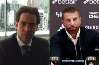 José Roberto Lamacchia (esquerda) teve papel primordial para início das negociações –