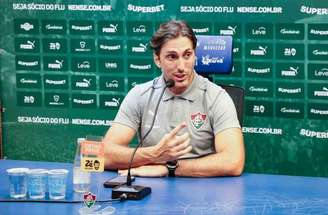 Lucho Acosta marcou o gol do Fluminense contra o Palmeiras –