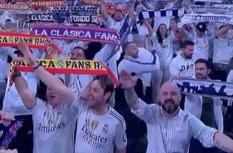 Torcedor do Real expulso por fazer saudação nazista: ‘Peço desculpas, mas minha consciência está limpa’ – Reprodução de vídeo