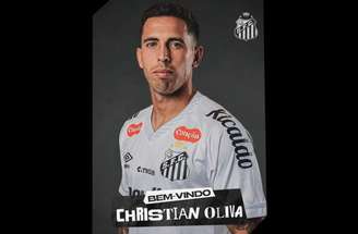 Santos anuncia a contratação do volante Christian Oliva –