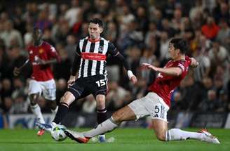 Harry Maguire atuou diante do Newcastle, na quarta-feira, pela Premier League –