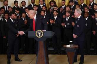 Delegação do Inter Miami em visita à Casa Branca –