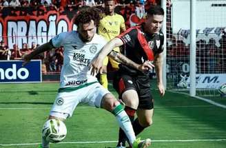 Com os dois gols no primeiro jogo da decisão do Campeonato Goiano, Anselmo Ramon divide a artilharia com Dellatorre –