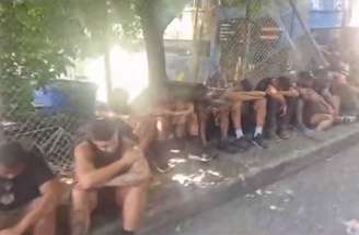 PM prende 37 torcedores do Flamengo perto das Laranjeiras, na Zona Sul do Rio –