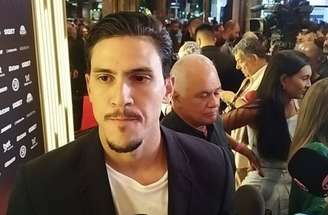 Pedro, atacante do Flamengo, durante premiação do Campeonato Carioca –