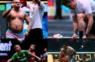 Falcão marcou seu primeiro gol como presidente do Nyvelados –