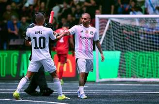 Falcão marcou seu primeiro gol como presidente do Nyvelados –