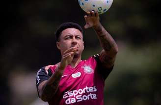 Lingard esteve presente na Neo Química Arena, durante Corinthians x Coritiba –