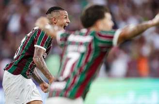Arana marcou pela primeira vez com a camisa do Fluminense –