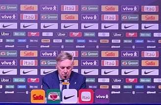 Ancelotti exalta a qualidade técnica de Neymar, mas avisa: só vai se estiver fisicamente bem. “Hoje ele não está”, disse Ancelotti.