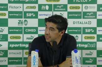 Abel Ferreira durante o jogo com o Botafogo –