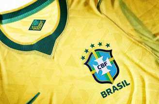 Vini Jr, Lucas Paquetá e Estêvão posam com novo modelo da Seleção Brasileira – Fotos: Divulgação/Nike/CBF