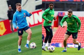 Chéquia em campo durante a Euro 2024 contra a Geórgia – Photo by GABRIEL BOUYS / AFP