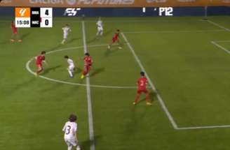 Miralles deu um drible desconcertante em jogo diante do Wydad Casablanca – Reprodução de vídeo