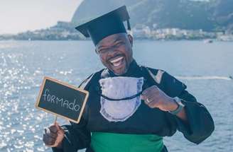 Marcão está formado em Educação Física –